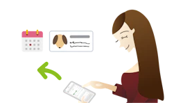 スマホから予約をする