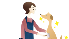 トリミングサロンに預ける