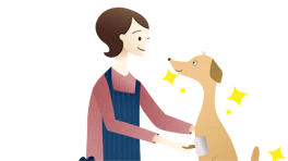 トリミングサロンに預ける