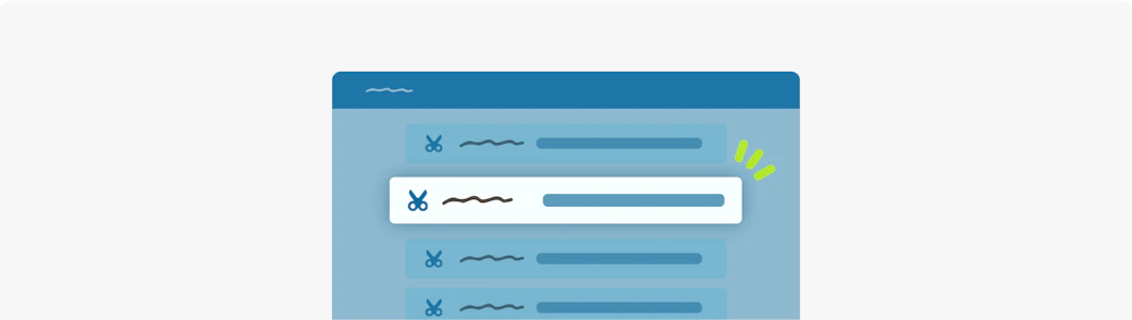 シェリーの機能で、メニュー管理が簡単になります!