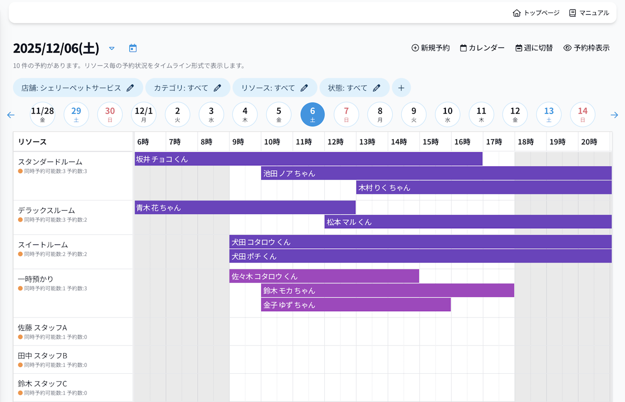 ✅️ 予約管理を自動化し、ミスと作業時間を同時に削減