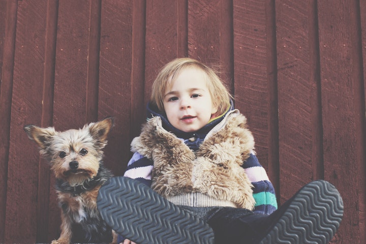 犬と子供