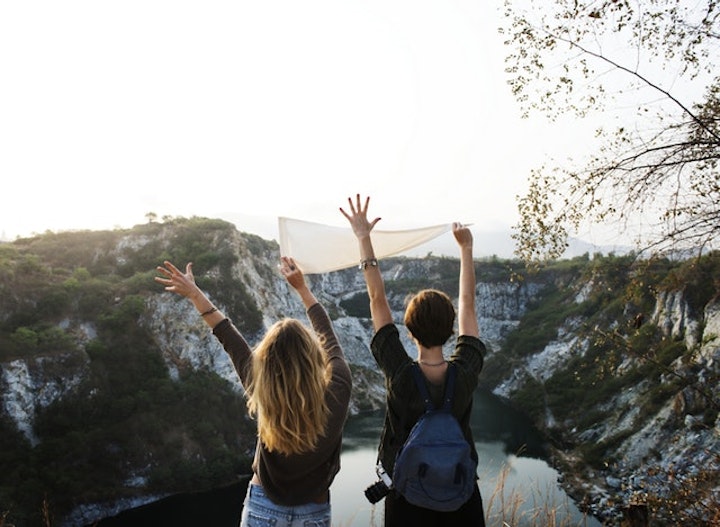 女子2人旅行