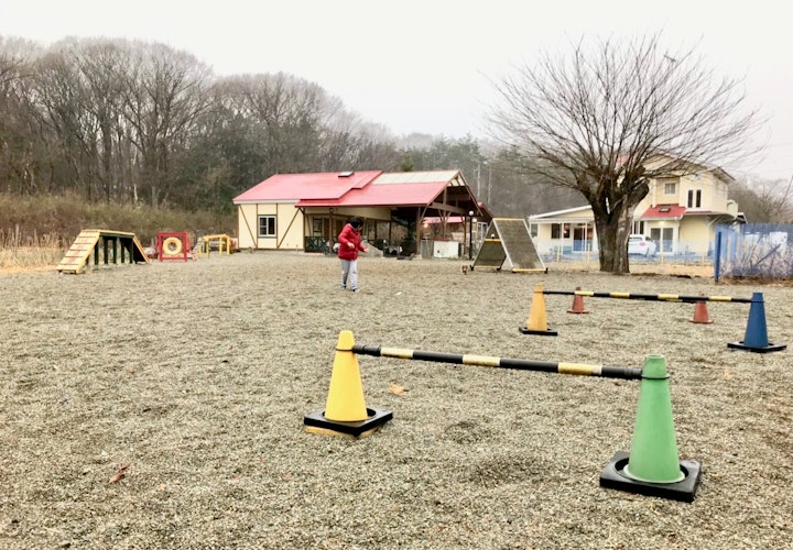 しゃのんち川砂利ドッグラン